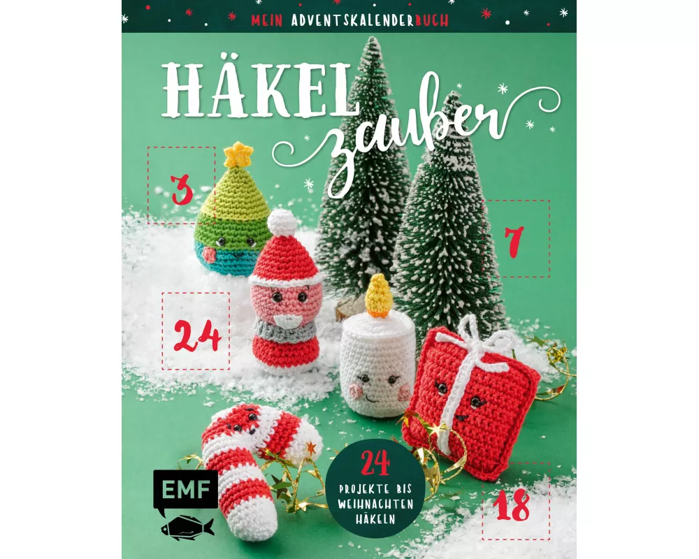 Mein Adventskalender-Buch: Häkelzauber