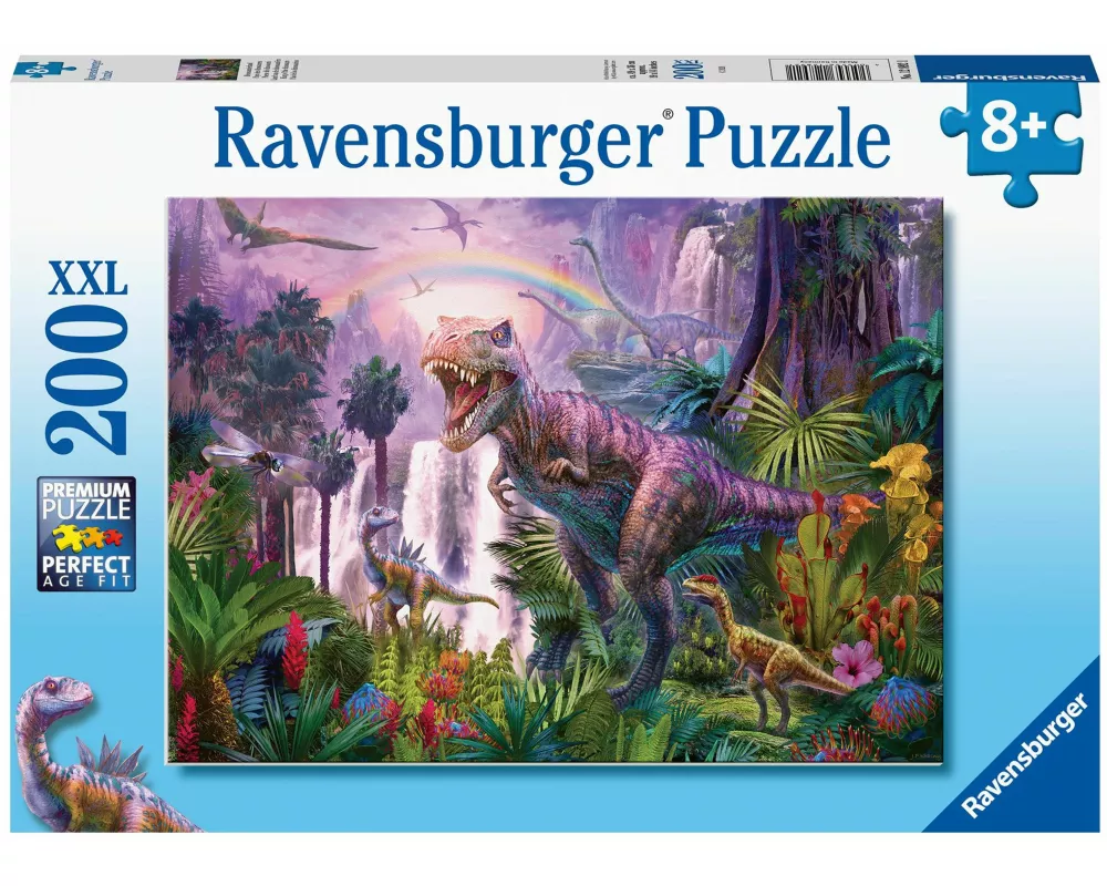 Kinderpuzzle 200 XXL Teile - Dinosaurierland