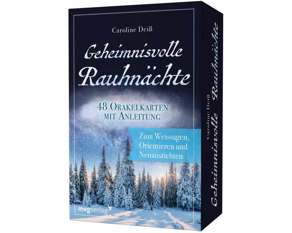 Geheimnisvolle Rauhnächte – 48 Orakelkarten mit Anleitung