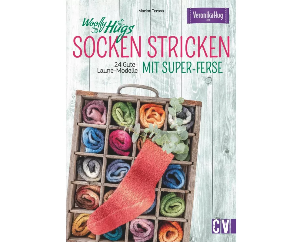 Woolly Hugs Socken stricken mit Super-Ferse