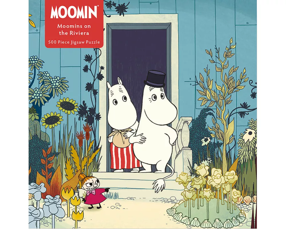 Adult Jigsaw Puzzle Moomins on the Riviera (500 pieces)
