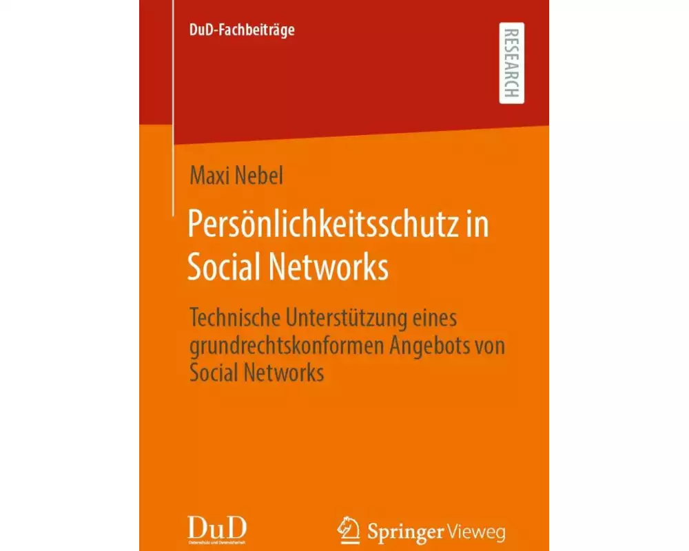 Persönlichkeitsschutz in Social Networks