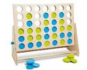 Riesen 4-Gewinnt aus Holz 57 cm