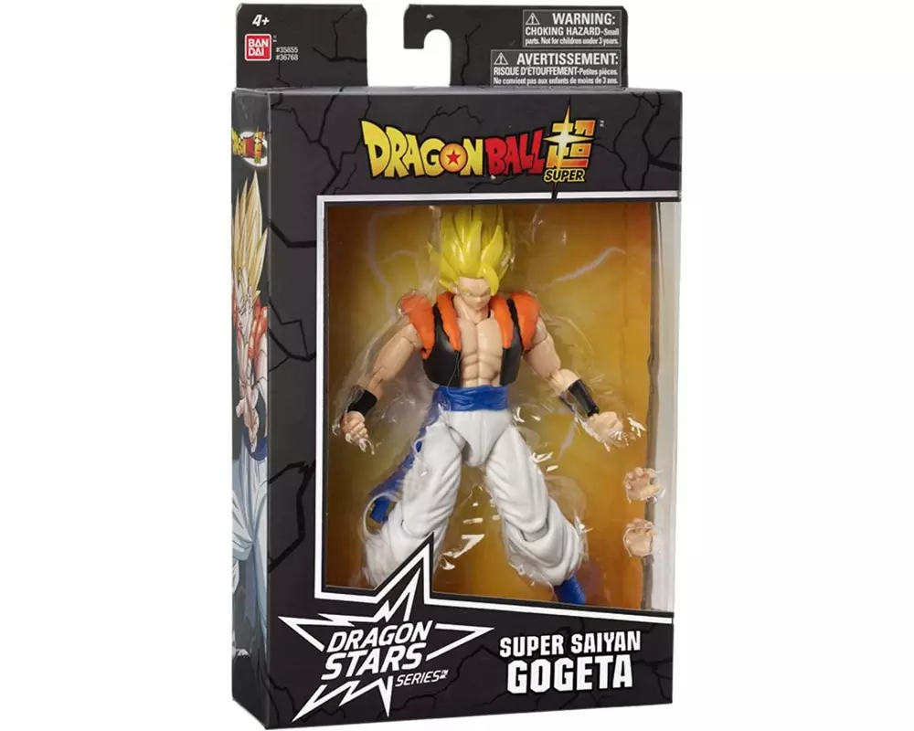 BANDAI Super Saiyan Gogeta Kunststoff, 17 cm