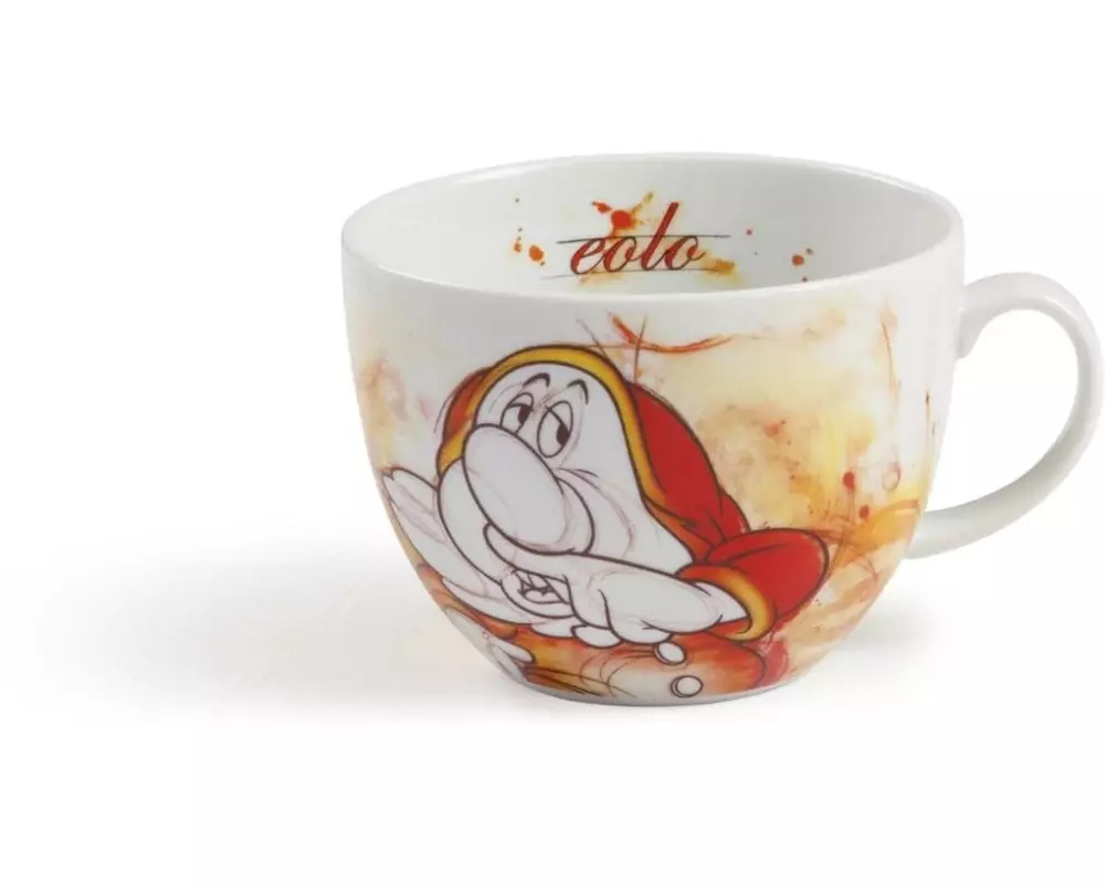 Egan Universaltasse Hatschi 600 ml, 1 Stück, Orange/Weiss