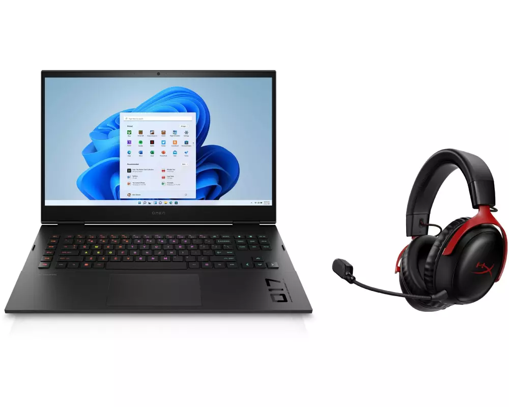 HP Notebook OMEN 17-cm2700nz + HyperX Cloud III