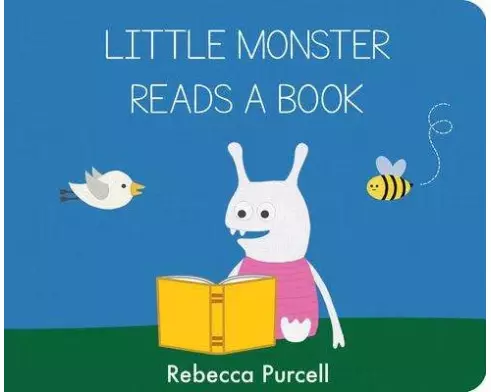 Little Monster Reads a Book