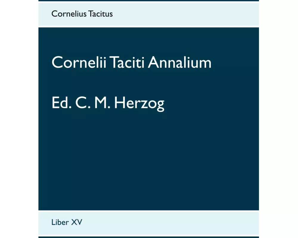 Cornelii Taciti Annalium