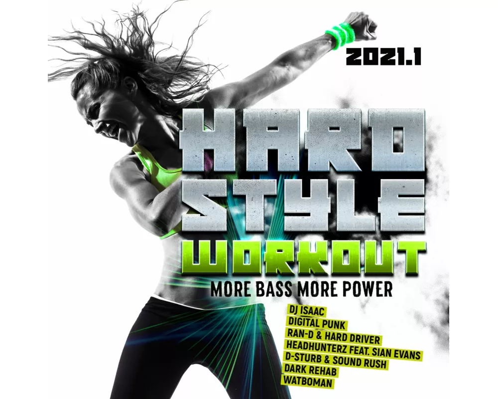 Hardstyle Workout 2021.1 - More Bass,More Power