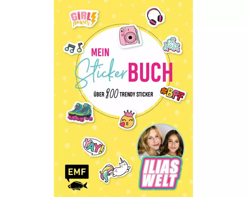Ilias Welt – Mein Stickerbuch: Über 500 Motiv- und Foto-Sticker für Fans von Ilia und Arwen