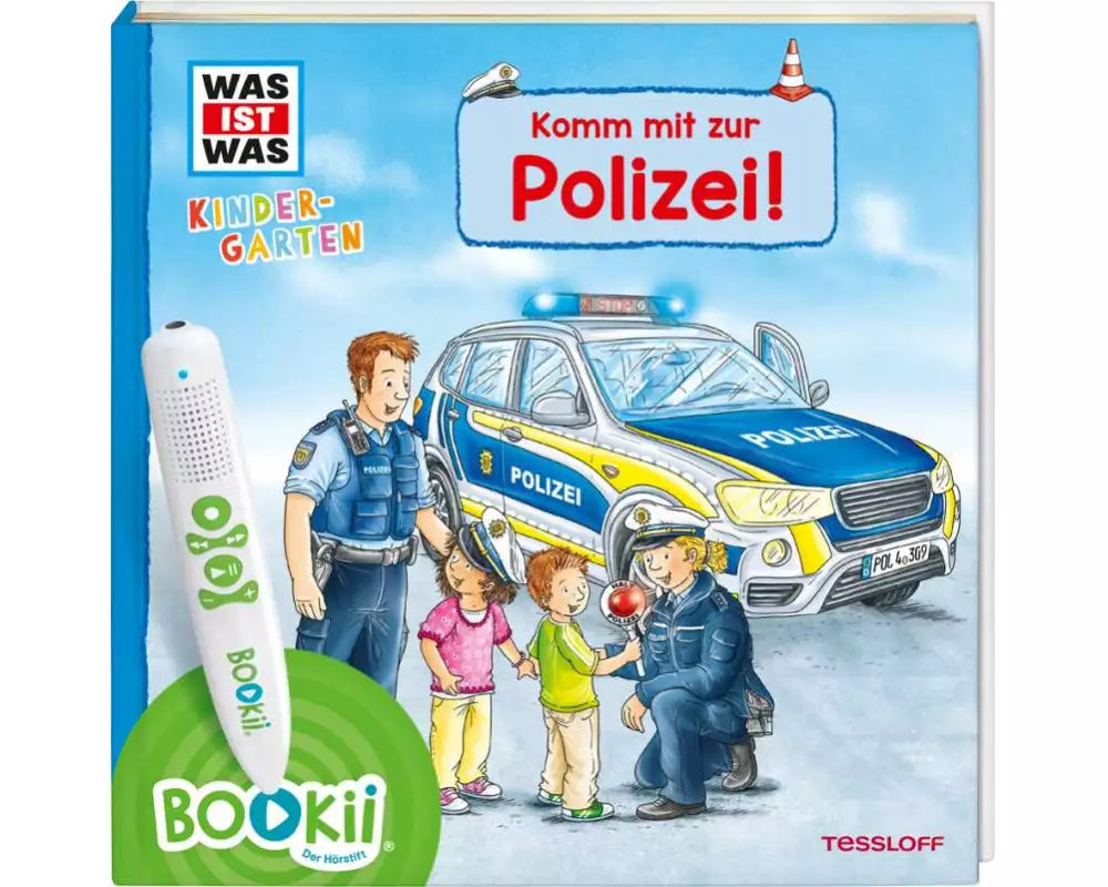 BOOKii WAS IST WAS Kindergarten Komm mit zur Polizei!