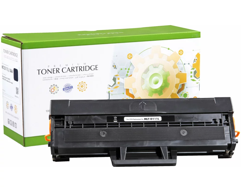 STATIC Toner cartridge compatible with Samsung MLT-D111L/SU799A black compatible 1.800 pages