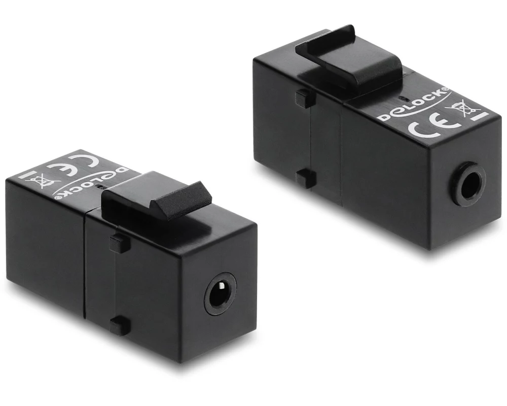Delock Keystone-Modul 3.5 mm 4 Pin zu 3.5 mm 4 Pin