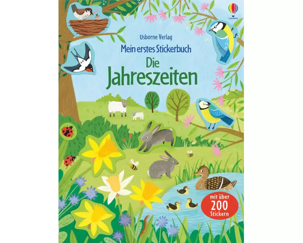 Mein erstes Stickerbuch: Die Jahreszeiten