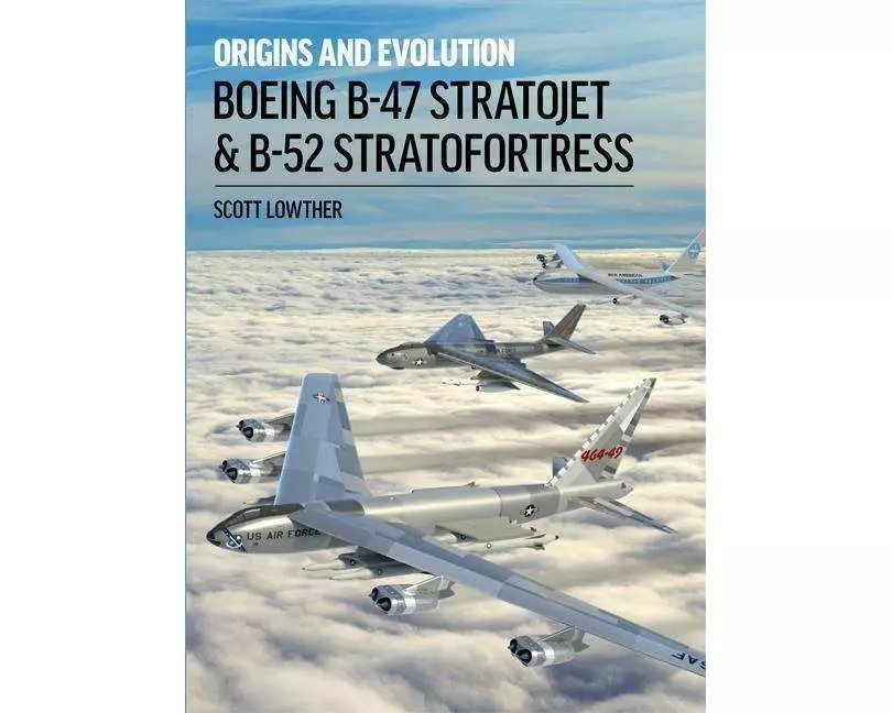 Boeing B-47 Stratojet and B-52 Stra