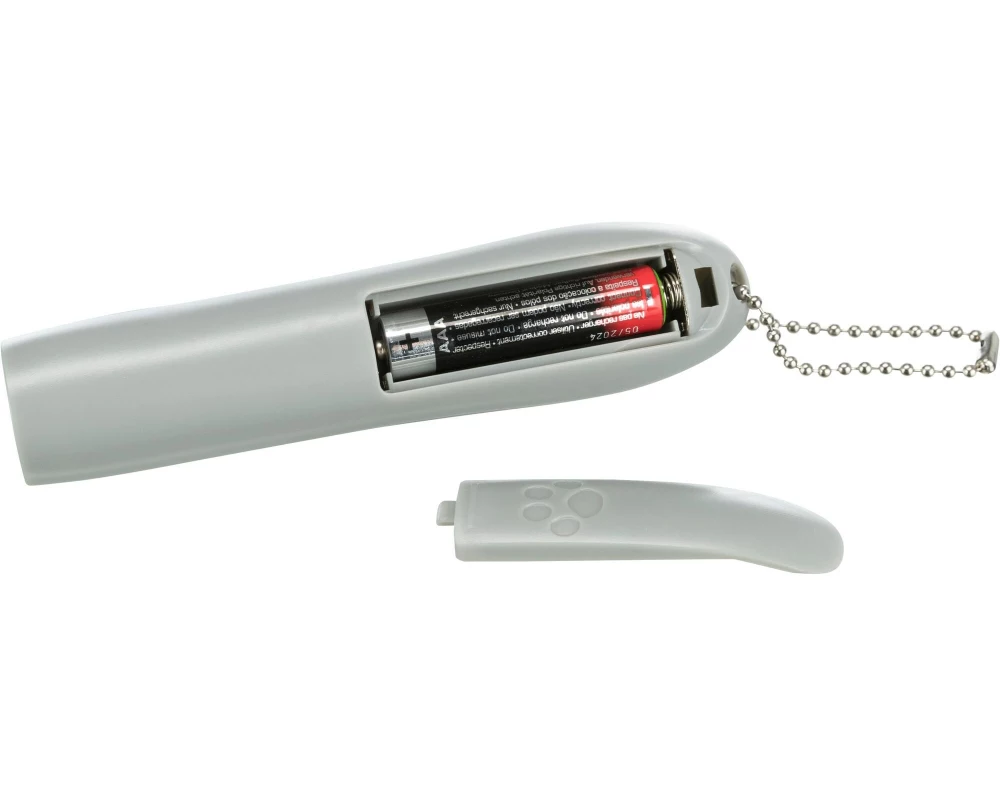 Trixie LED Pointer Catch the Light, Maus 11 cm, Hellgrau