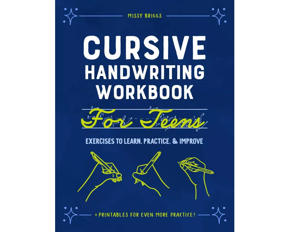 Cursive Handwriting Workbook for Teens