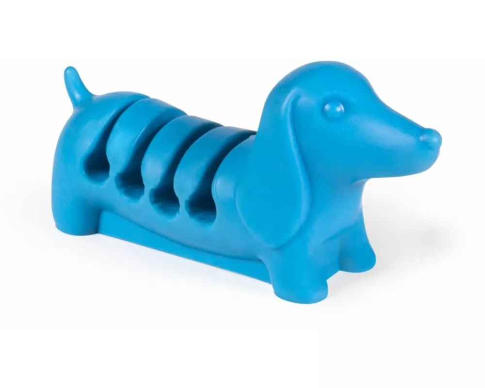 KabelWaldi (Blau) - Organizer für Aufladekabel - USB-Kabel - Computerkabel - Schreibtisch