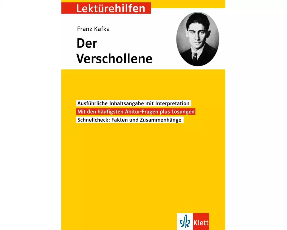 Lektürehilfen Franz Kafka, Der Verschollene
