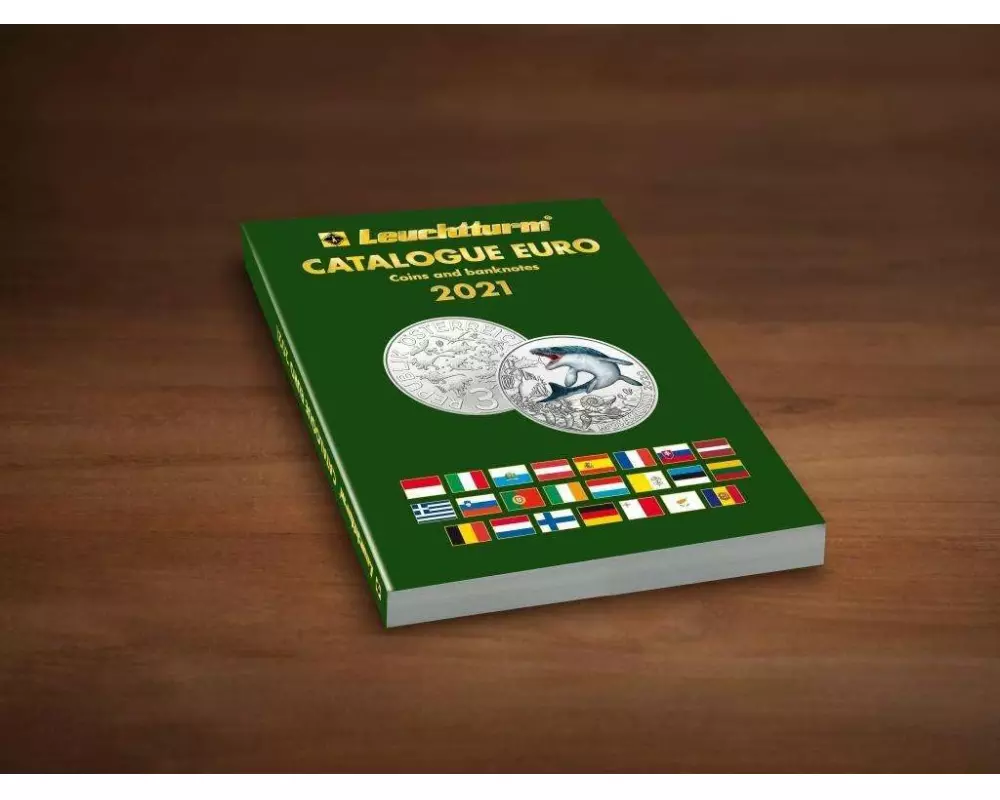 Euro-Münzenkatalog 2021,Euro-Münzen-und Banknotenkatalog 2021 englisch