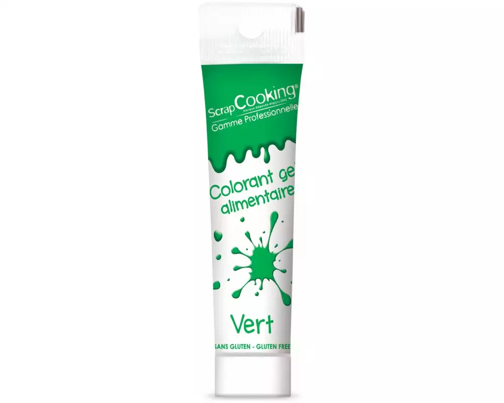 ScrapCooking Lebensmittelfarben-Gel Grün 20 g