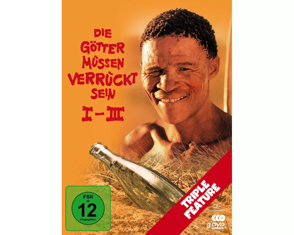 Die Götter müssen verrückt sein I-III (Triple Feature) (3 DVDs)
