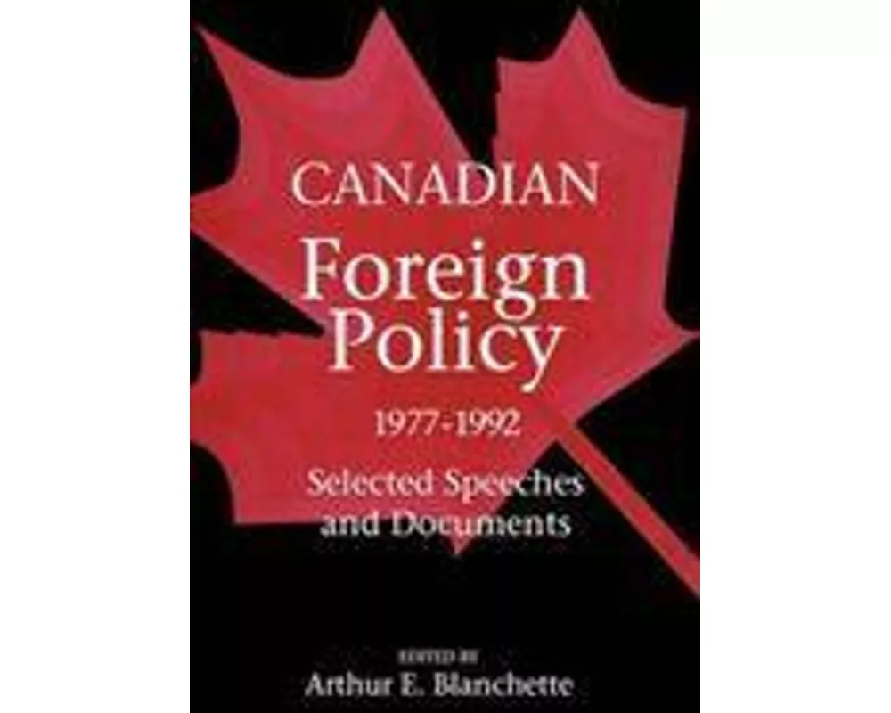 Canadian Foreign Policy, 1977-1992