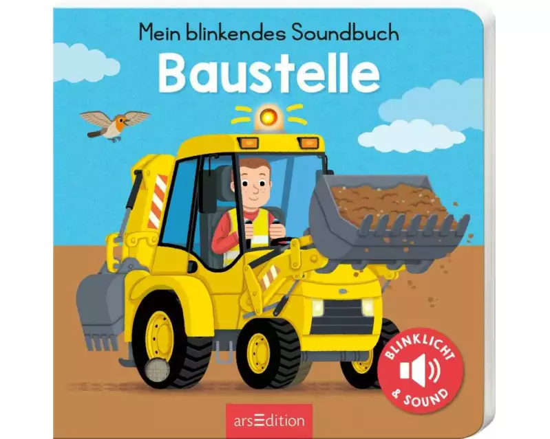 Mein blinkendes Soundbuch – Baustelle