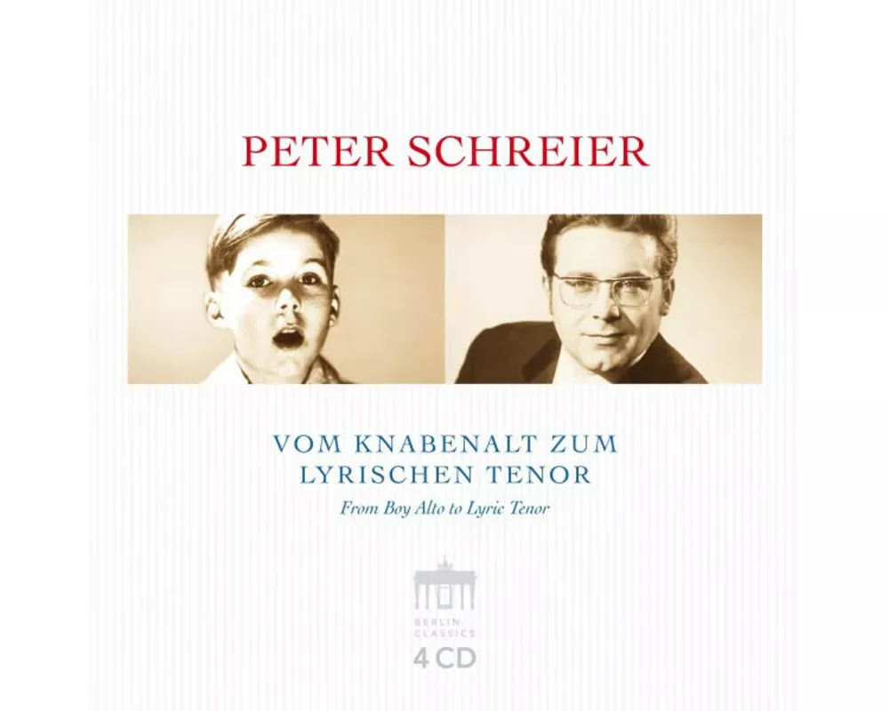 Peter Schreier-vom Knabenalt Zum Lyrischen Tenor