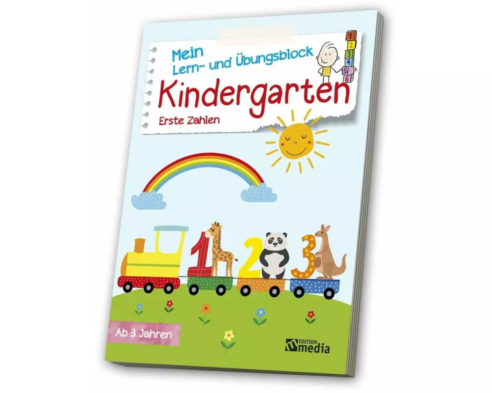 Mein Lern- & Übungsblock<BR>Kindergarten: Erste Zahlen