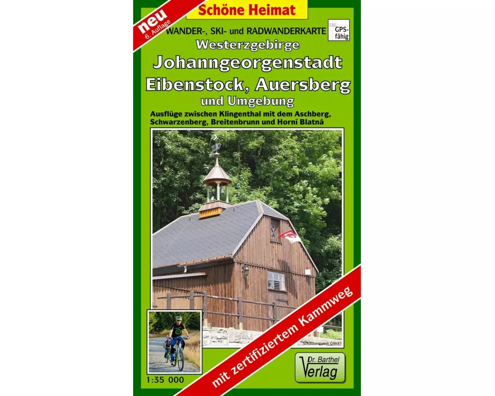 Westerzgebirge 1 : 35 000. Wander-, Ski- und Radwanderkarte