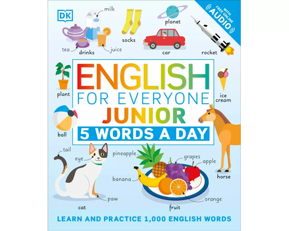 English for Everyone Junior: 5 Words a Day