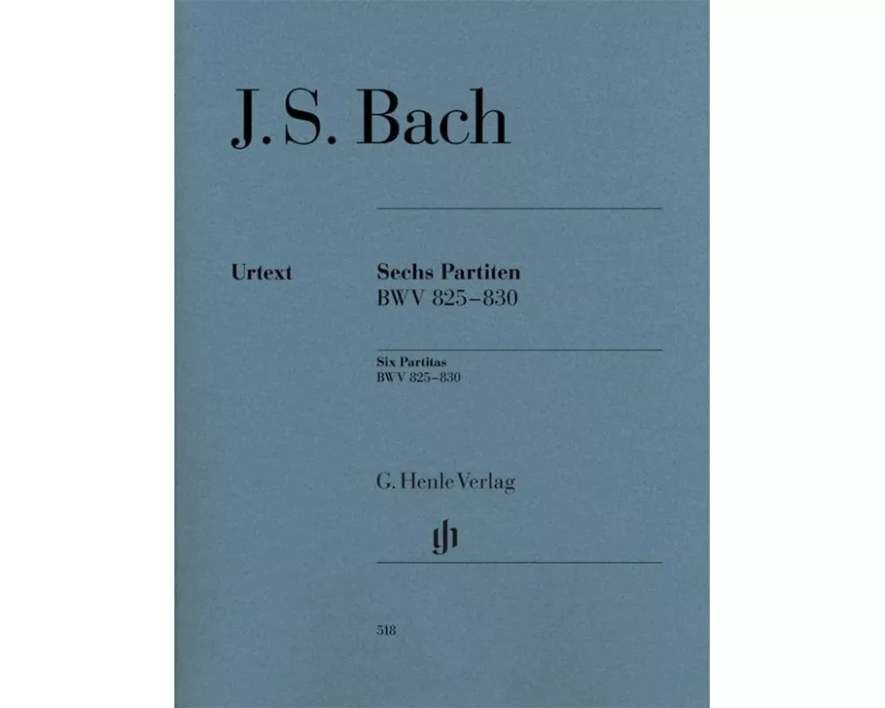 Bach, Johann Sebastian - Sechs Partiten BWV 825-830