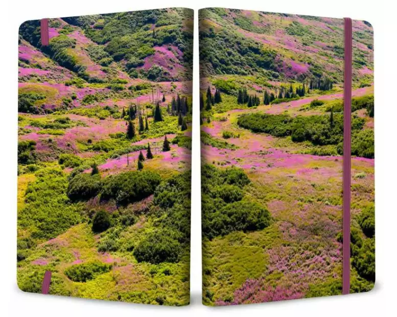 Refuge: Purple Fireweed Softcover Notebook