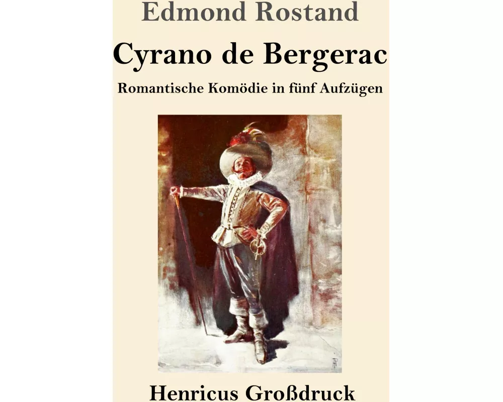 Cyrano de Bergerac (Großdruck)
