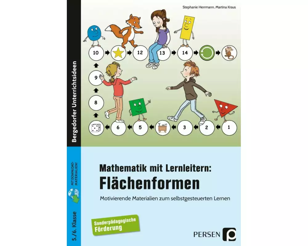 Mathematik mit Lernleitern: Flächenformen