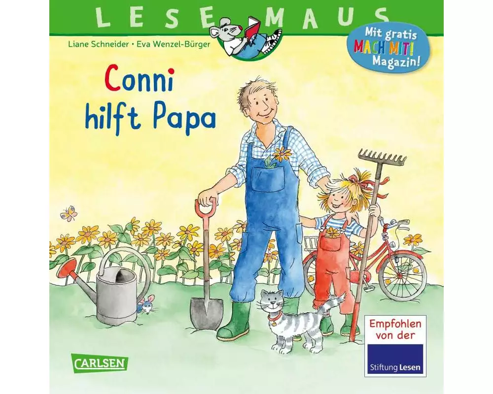LESEMAUS 191: Conni hilft Papa