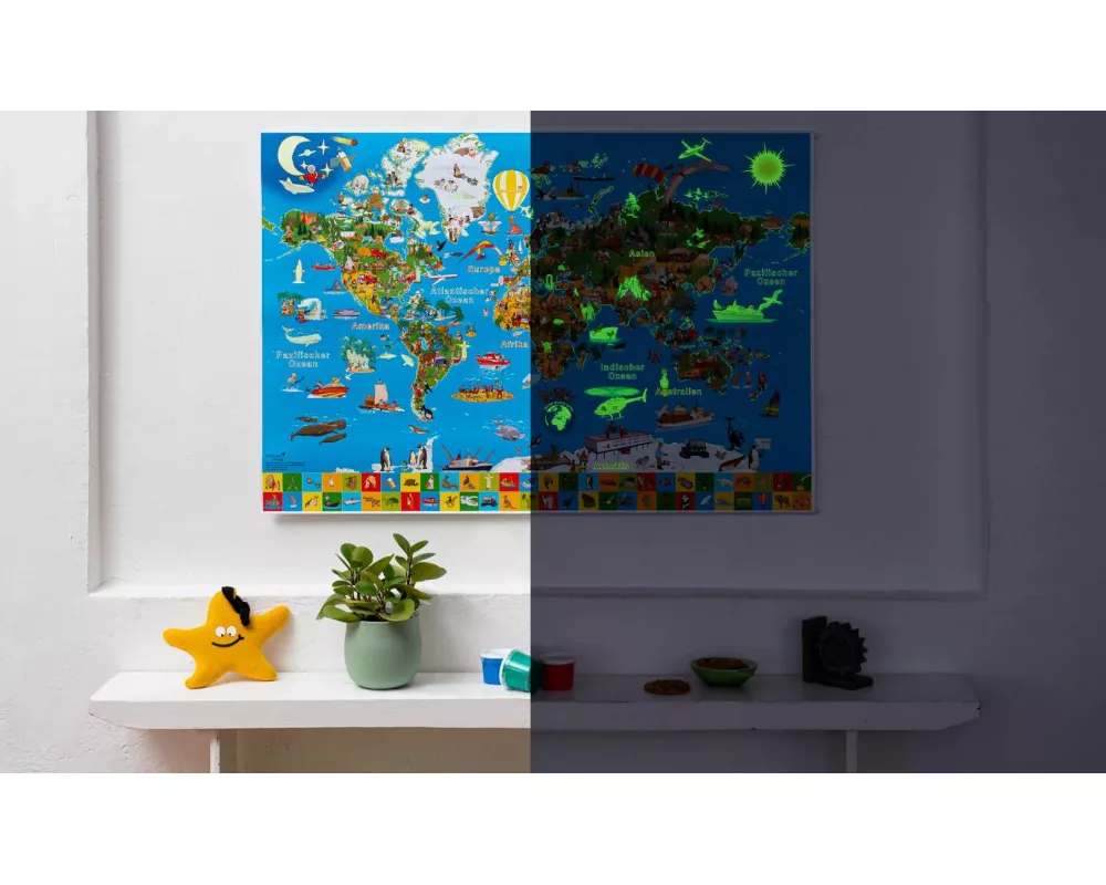 Erlebniskarte „Nachtleuchtkarte“