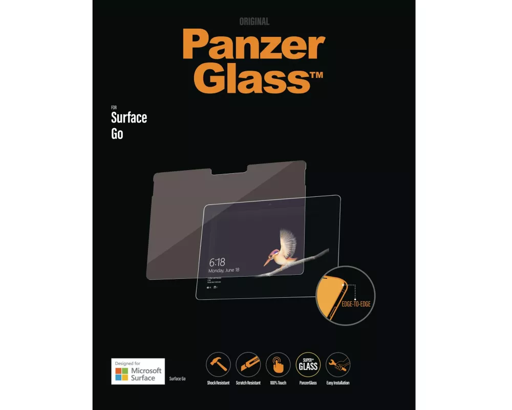 Panzerglass Tablet-Schutzfolie E2E Surface Go 10 "
