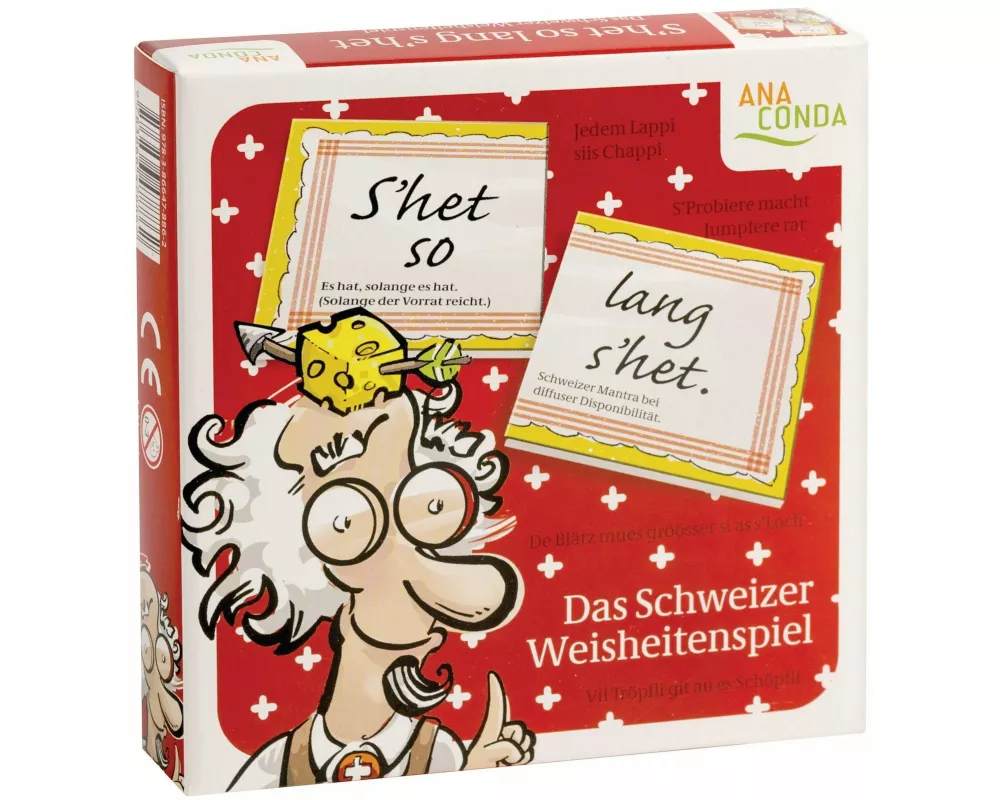 S´het so lang s´het - Das Schweizer Weisheitenspiel