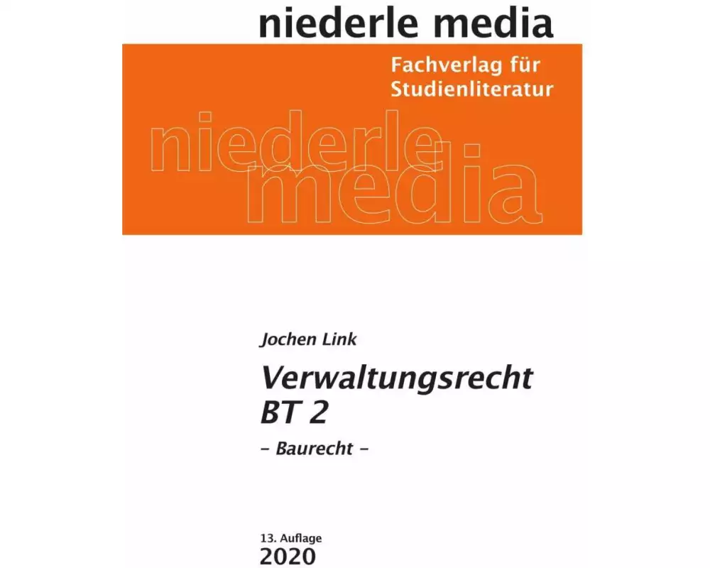 Einführung in das Verwaltungsrecht (BT) 2