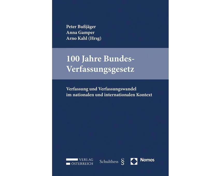 100 Jahre Bundesverfassungsgesetz