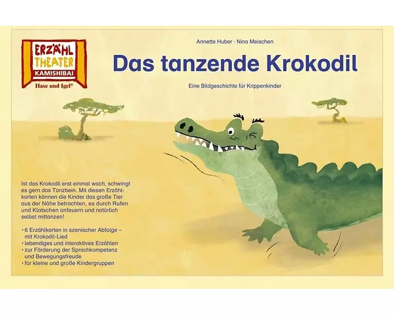 Das tanzende Krokodil / Kamishibai Bildkarten