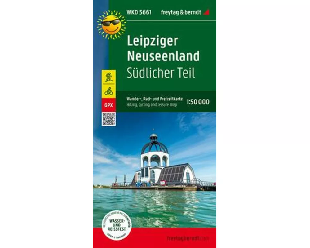 freytag & berndt Wanderkarte WKD 5661 Leipziger Neuseenland - Südlicher Teil 1:50.000