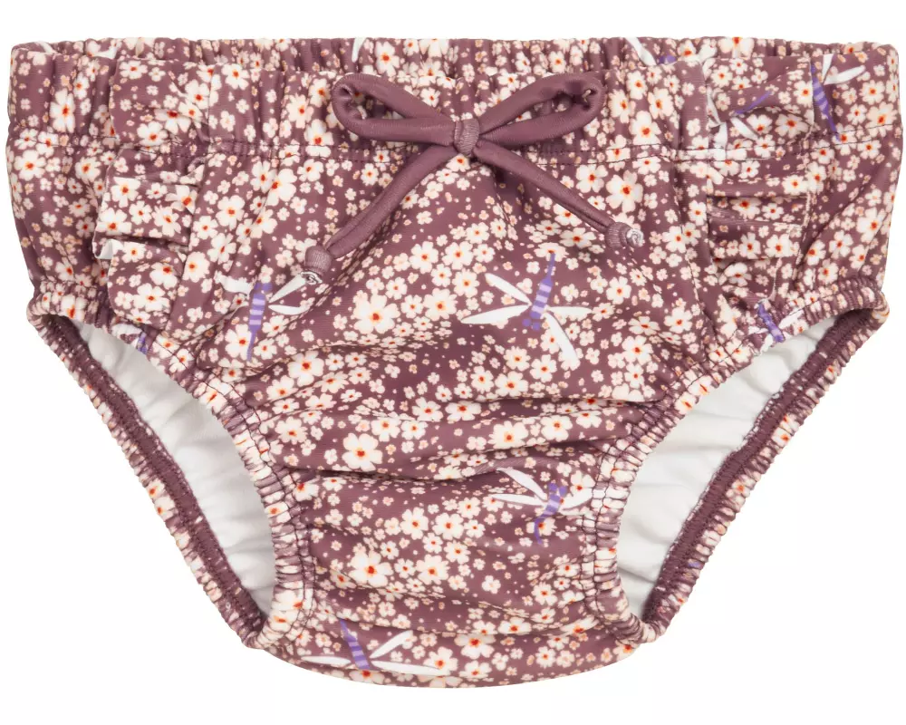 Playshoes Schwimmwindel Blümchen Violett Gr. 86/92