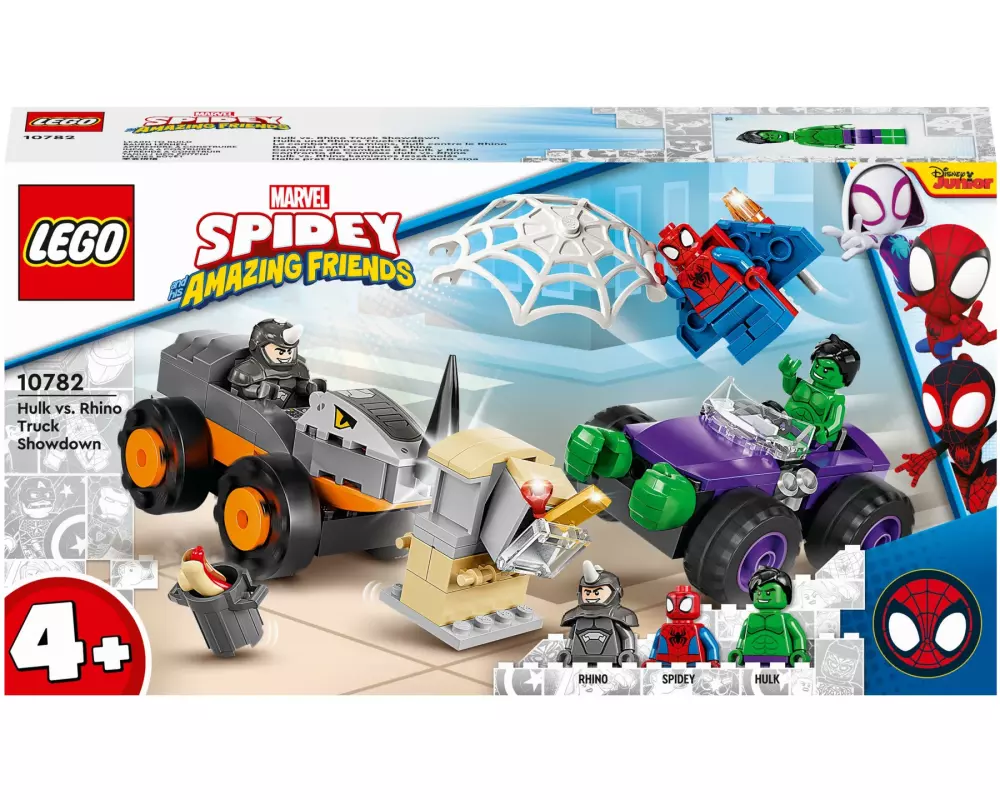 LEGO® Marvel Hulks und Rhinos Truck-Duell 10782