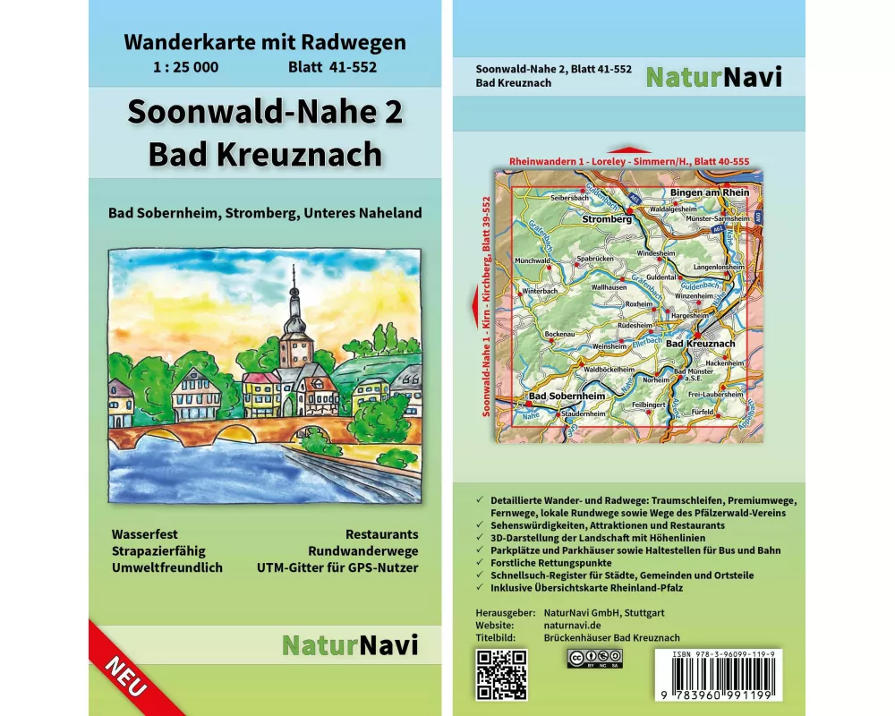 Soonwald-Nahe 2 - Bad Kreuznach 1:25 000
