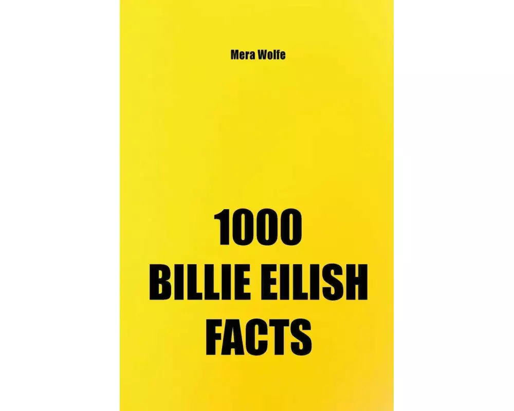1000 Billie Eilish Facts