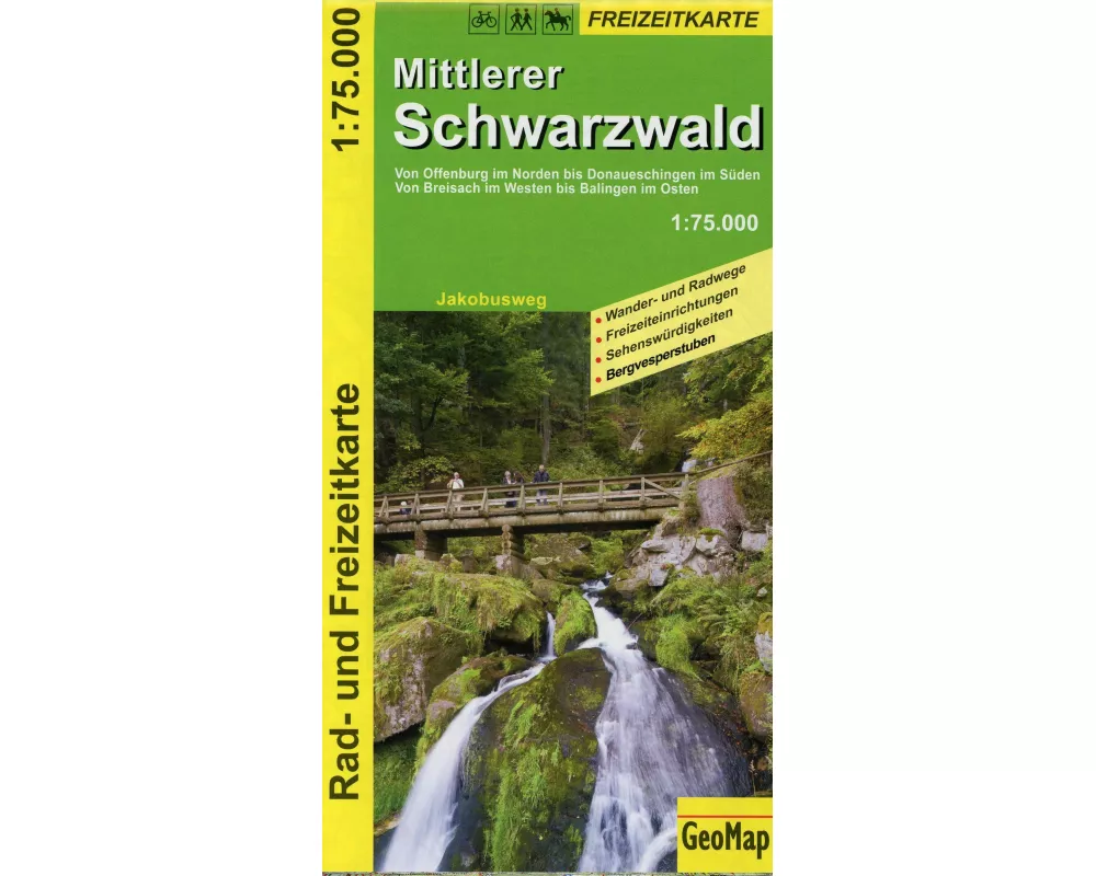 Naturpark Schwarzwald Mitte - Rad- und Freizeitkarte