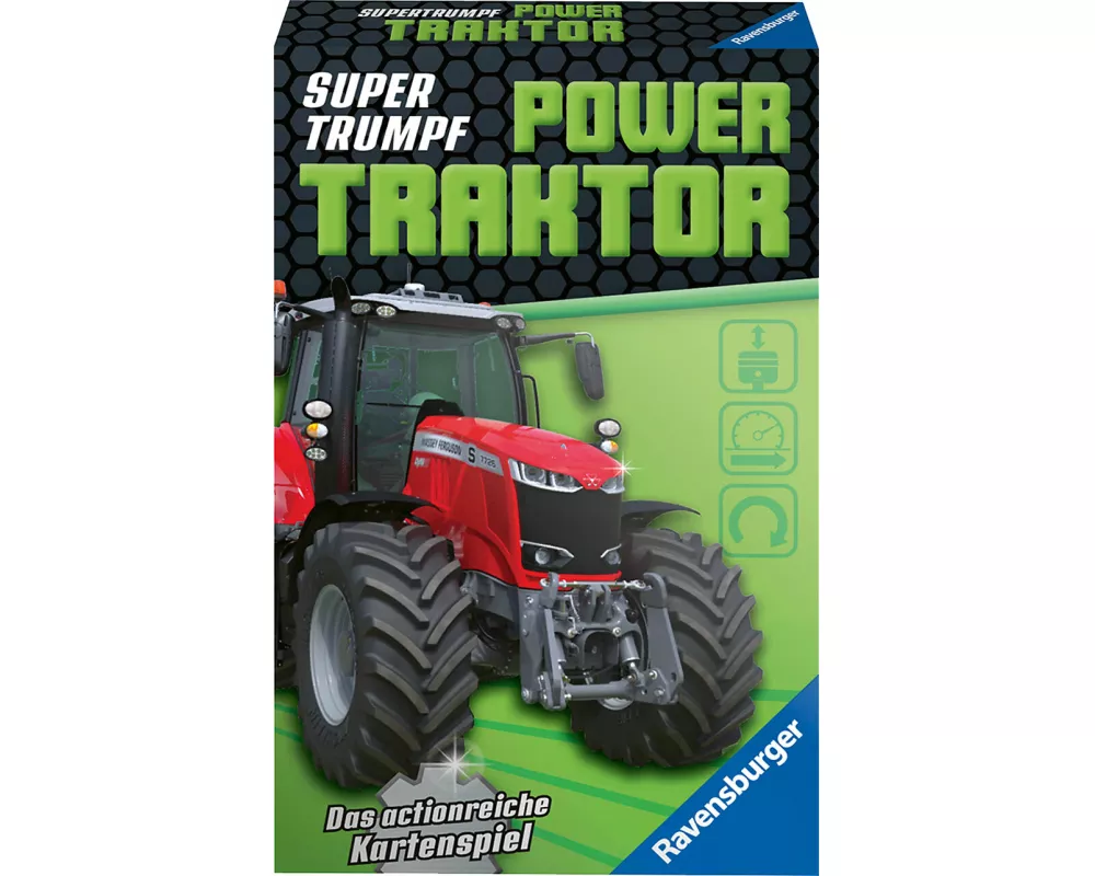 Supertrumpf Power Traktor - Kartenspiel ab 7 Jahre